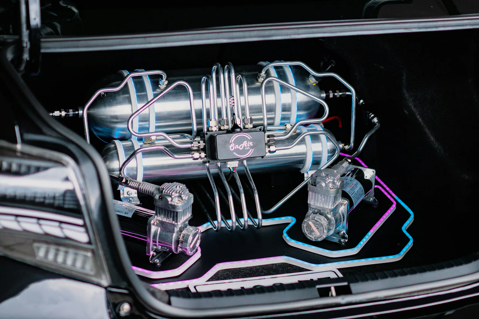 Diagram of a car's fuel system